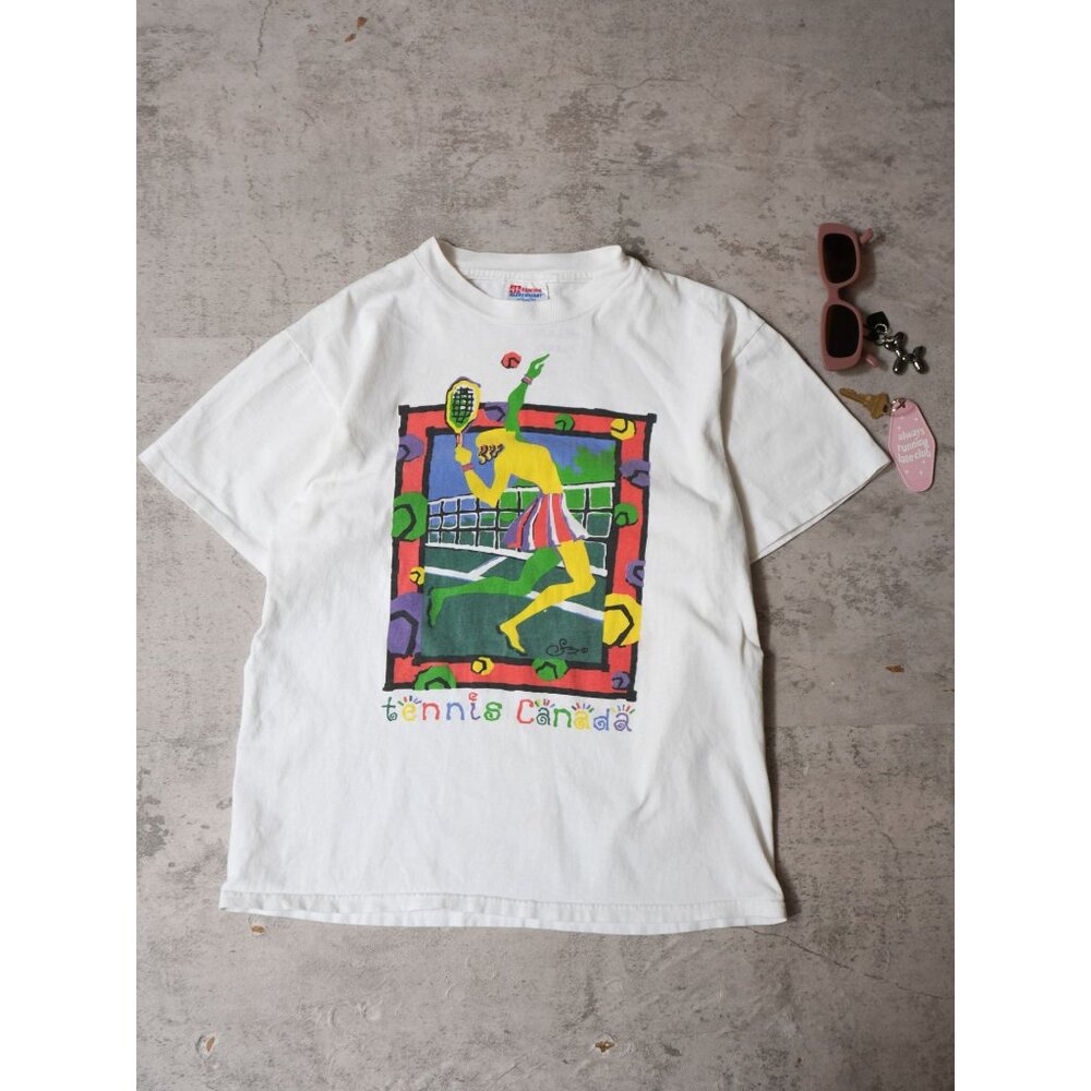 Vintage 90s Tennis Canada Graphic T